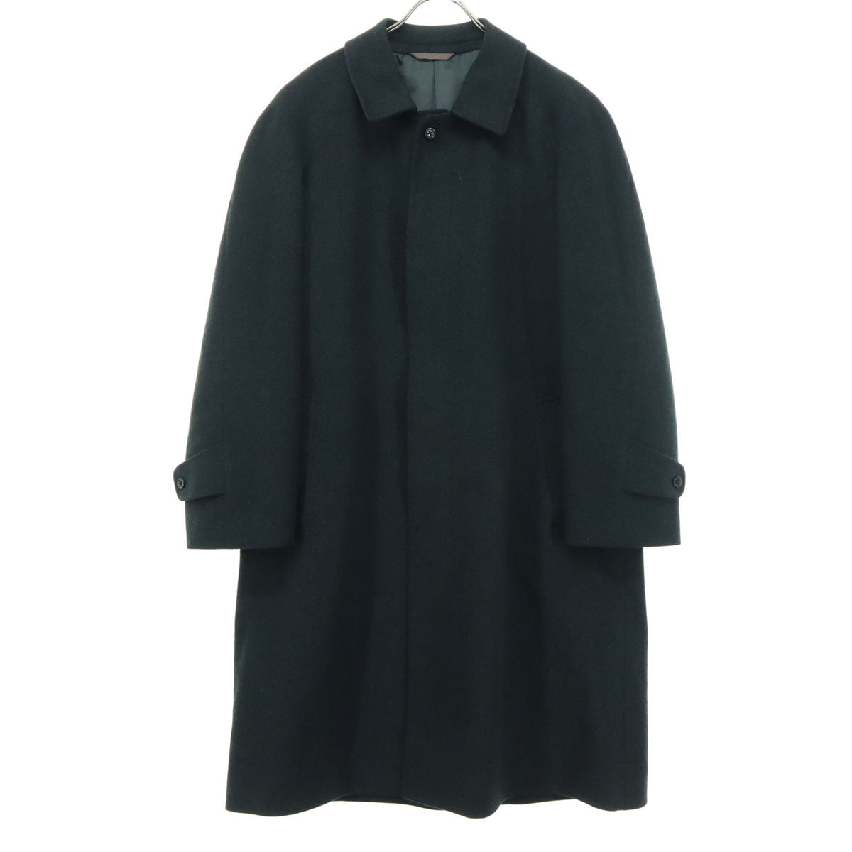 Pure Cashmere ピュアカシミヤ 長袖 カシミヤ ステンカラーコート A6 グレー系 メンズ