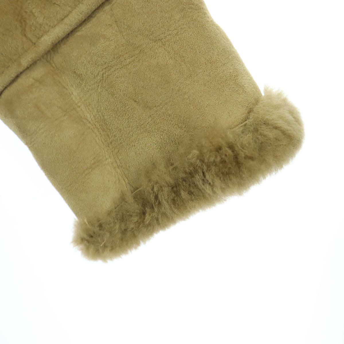 G.L.BOWRON & CO.LTD ニュージーランド製 長袖 ムートンジャケット XL ブラウン レディース