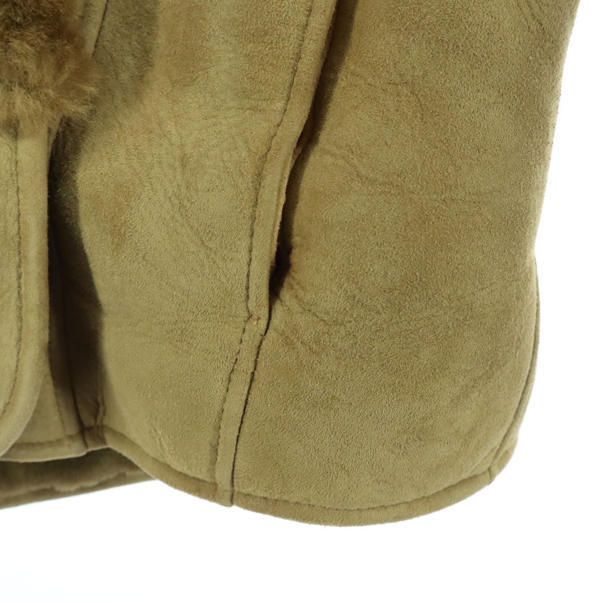 G.L.BOWRON & CO.LTD ニュージーランド製 長袖 ムートンジャケット XL ブラウン レディース