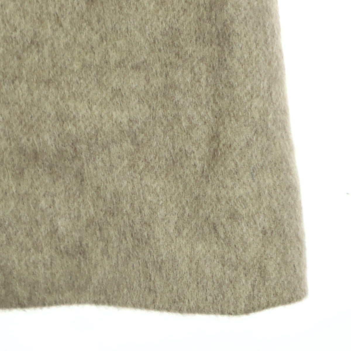 美品 Kiton キートン イタリア製 長袖 ガウンコート 38 ベージュ レディース