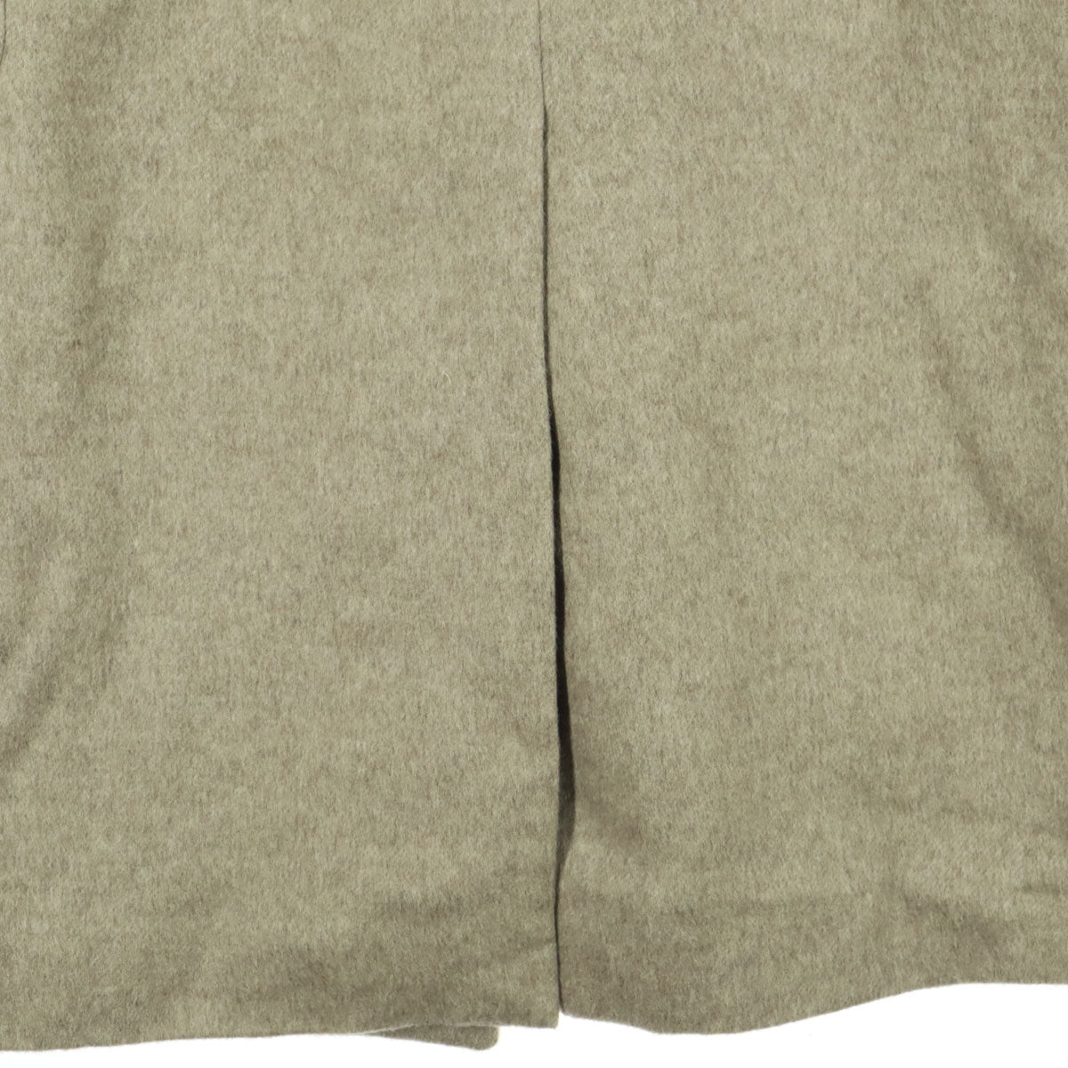 美品 Kiton キートン イタリア製 長袖 ガウンコート 38 ベージュ レディース