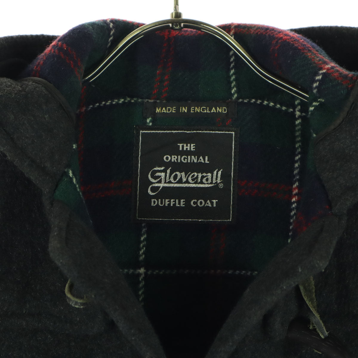 Gloverall グローバーオール 英国製 長袖 ダッフルコート 9 グレー レディース