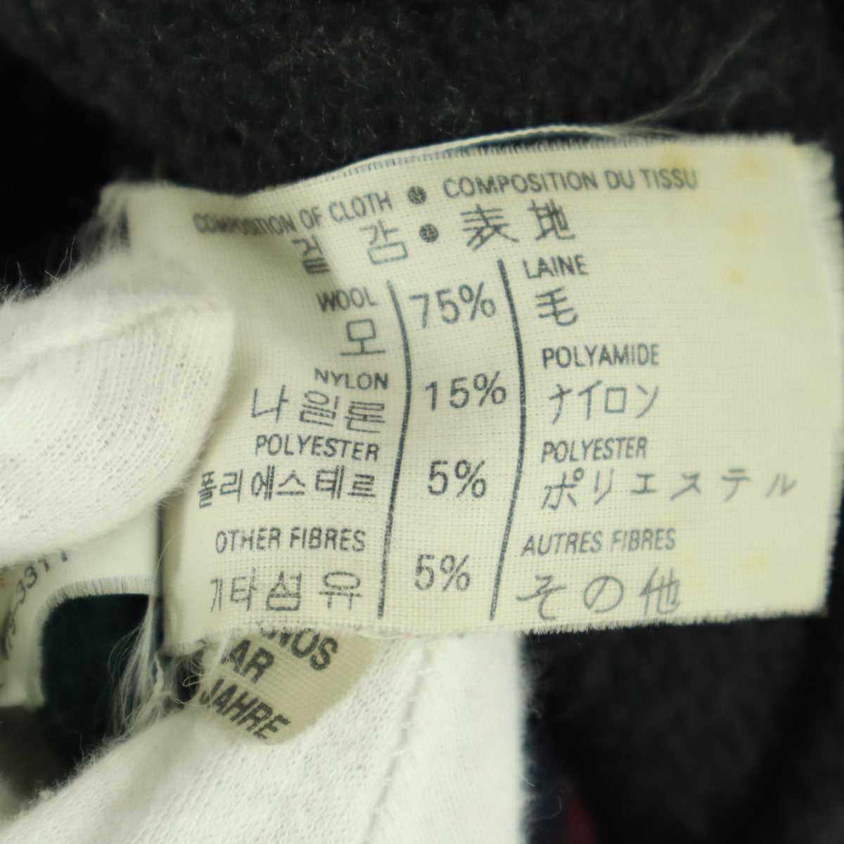 Gloverall グローバーオール 英国製 長袖 ダッフルコート 9 グレー レディース