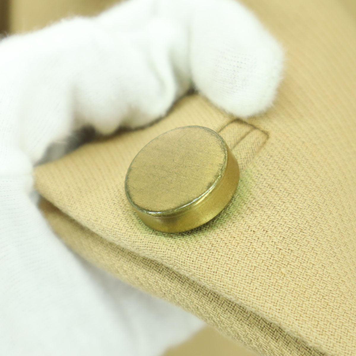 J&M Davidson ジェイアンドエムデヴィッドソン 日本製 長袖 ピーコート 10 ベージュ レディース