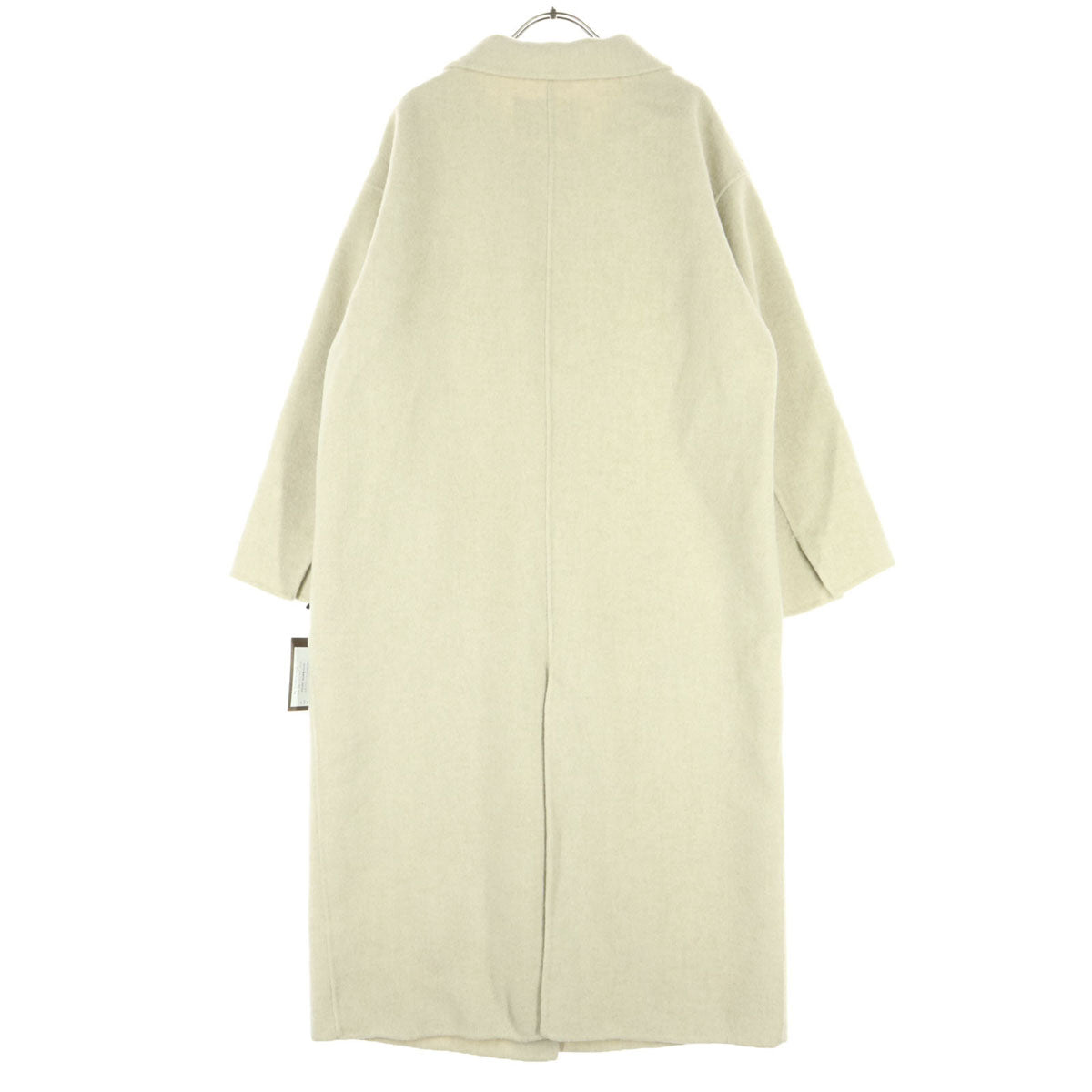 未使用 Glam Lips グラムリップス 長袖 スタンドカラー ロングコート F ホワイト レディース