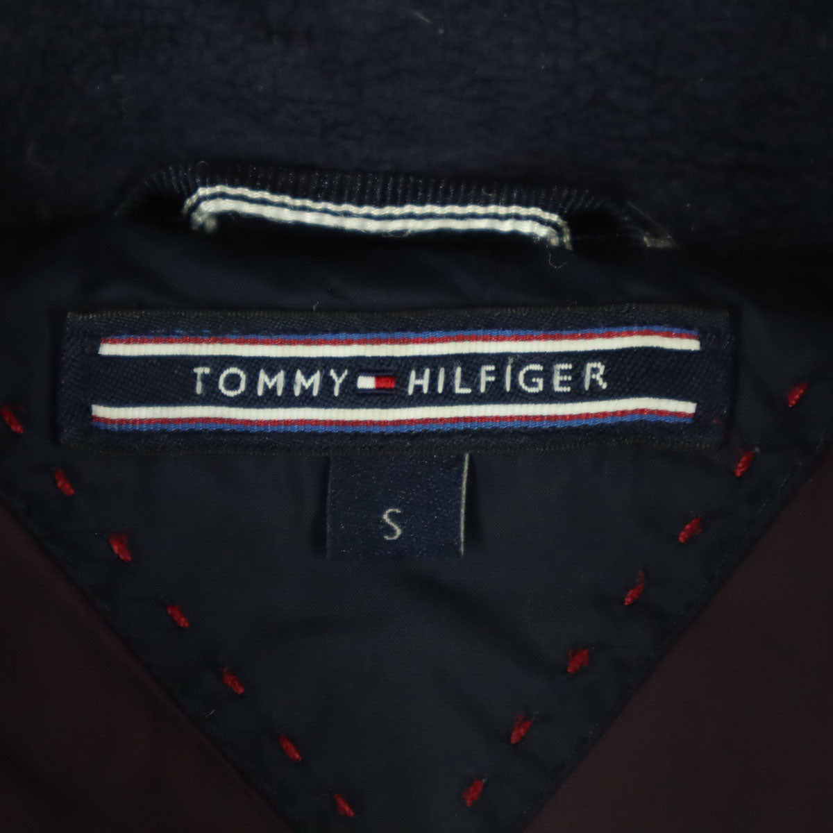 TOMMY HILFIGER トミーヒルフィガー ロング ダウンジャケット S ネイビー M162890012 レディース