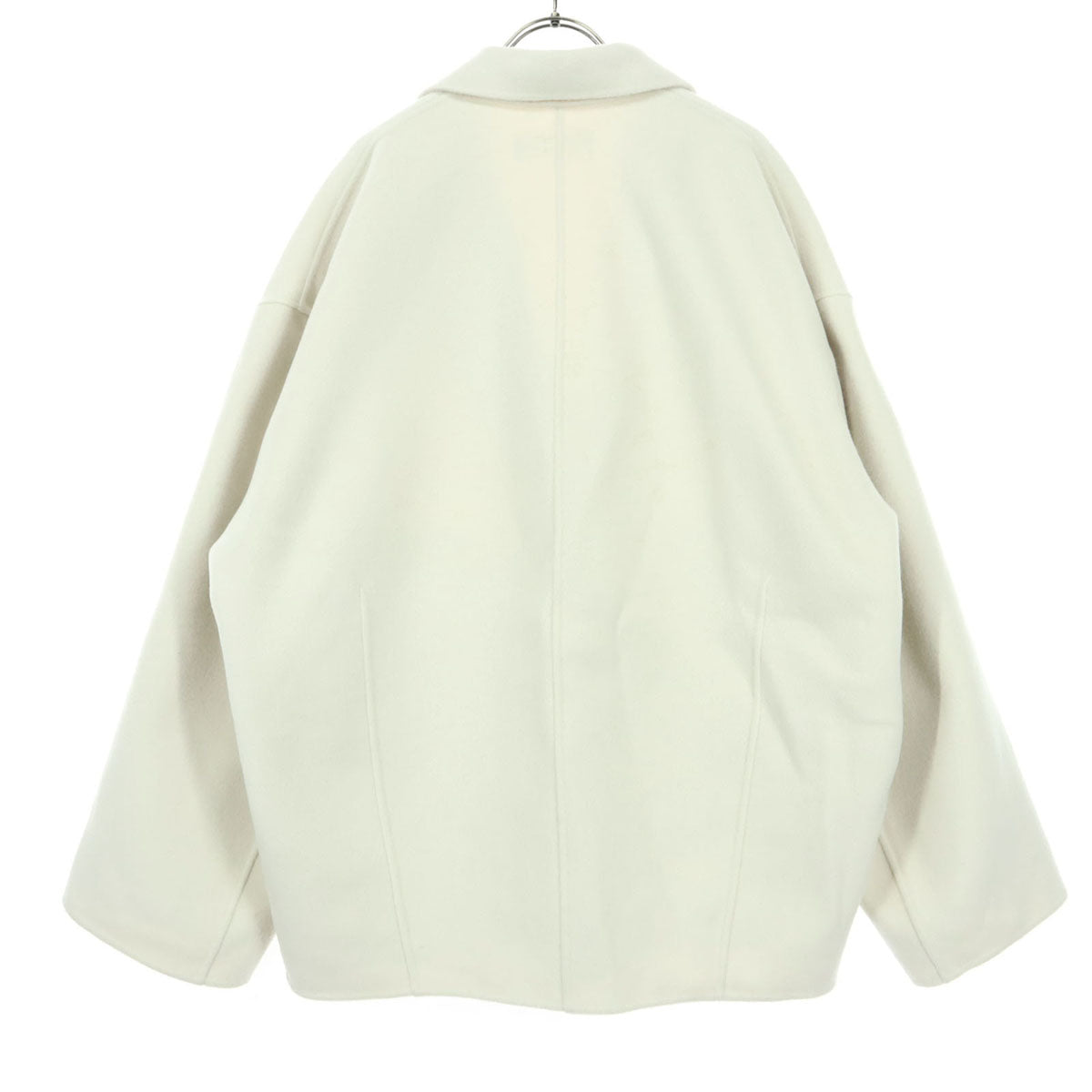 美品 Plage プラージュ 長袖 ウールジャケット 38 アイボリー ショート丈 レディース