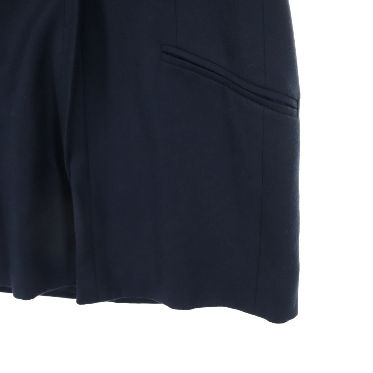 CINZIA ROCCA シンツィアロッカ 長袖 ノーカラー テーラードジャケット ブラック レディース