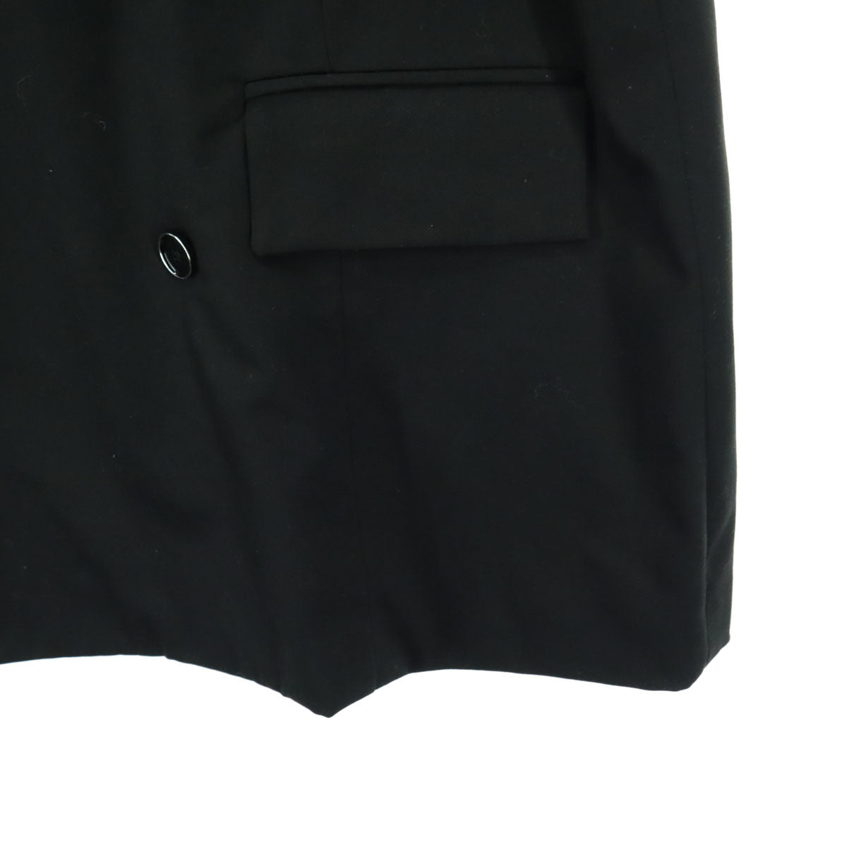 美品 Adrer アドラー ダブル テーラードジャケット S ブラック レディース