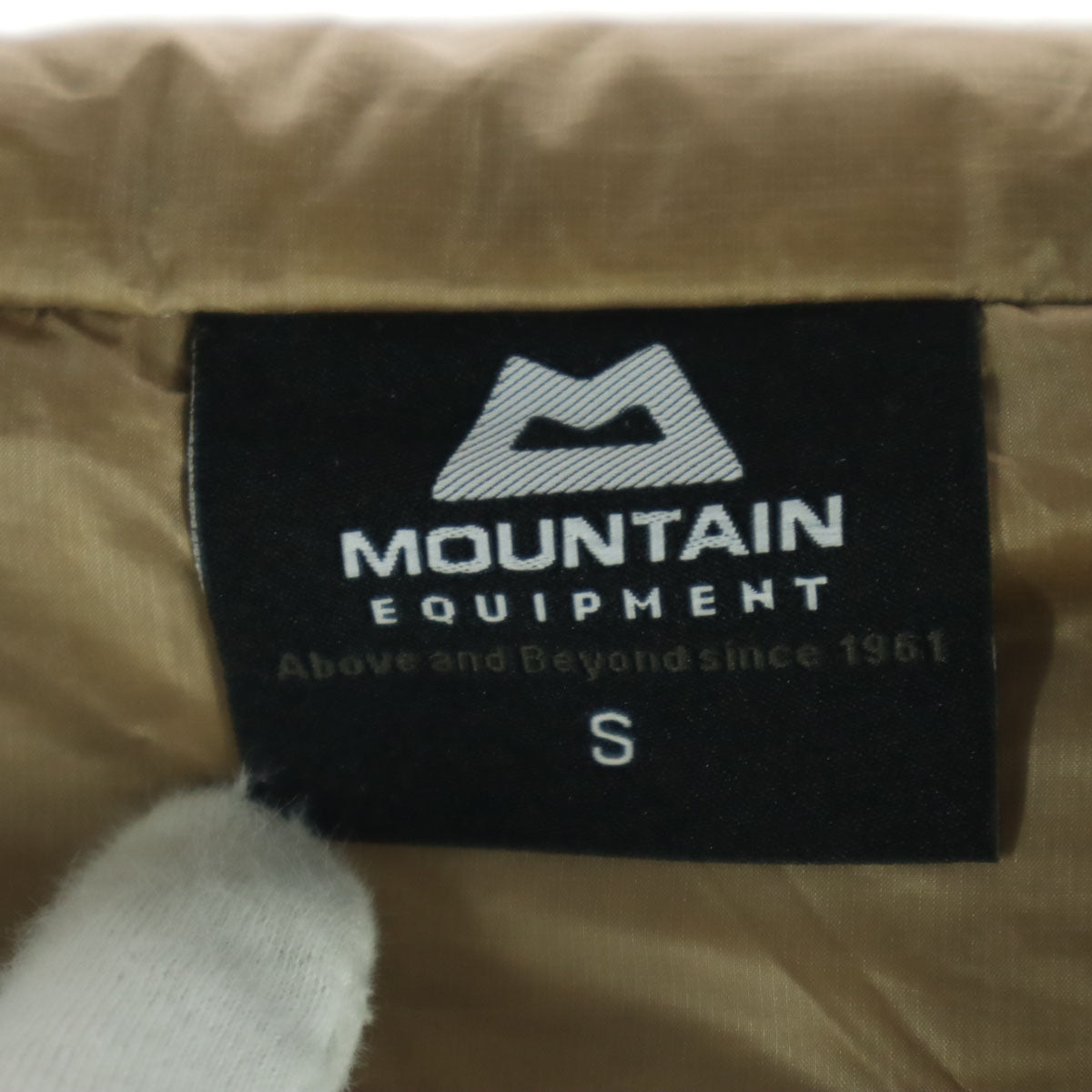 MOUNTAIN EQUIPMENT マウンテンイクイップメント 長袖 ダウンジャケット S ブラウン系 メンズ