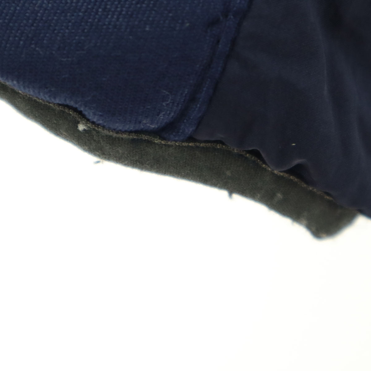 goslow caravan ゴースローキャラバン ロゴ 長袖 フード 中綿ジャケット 3 ブルー メンズ