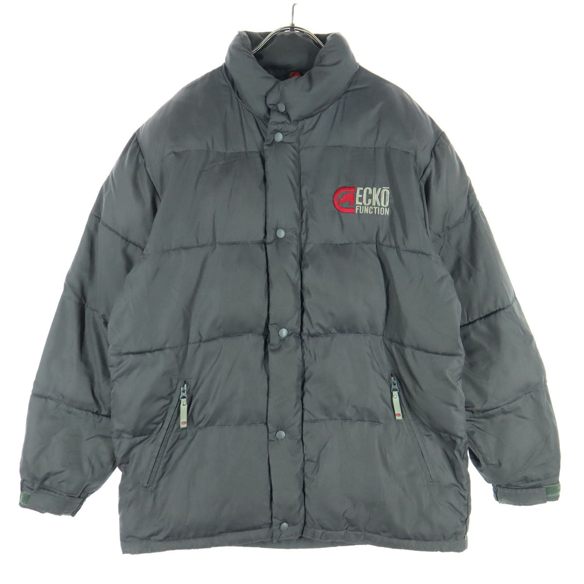 ECKOFUNCTION エコーファンクション 長袖 ダウンジャケット L グレー メンズ