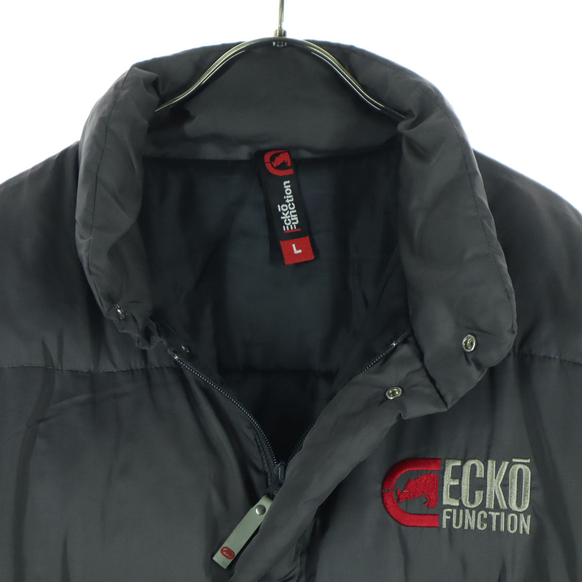 ECKOFUNCTION エコーファンクション 長袖 ダウンジャケット L グレー メンズ