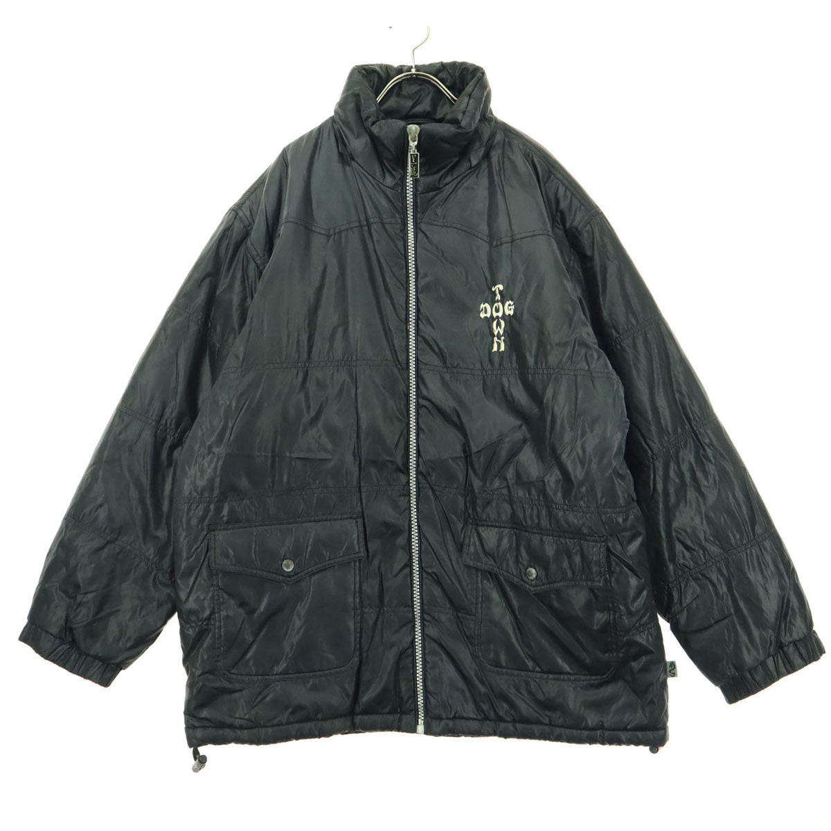 DOGTOWN ドッグタウン 90s オールド 黒龍 長袖 中綿コート XL ブラック メンズ
