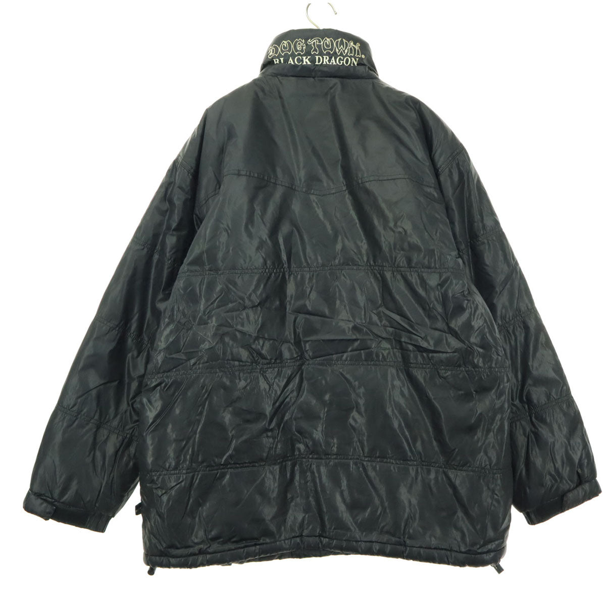 DOGTOWN ドッグタウン 90s オールド 黒龍 長袖 中綿コート XL ブラック メンズ