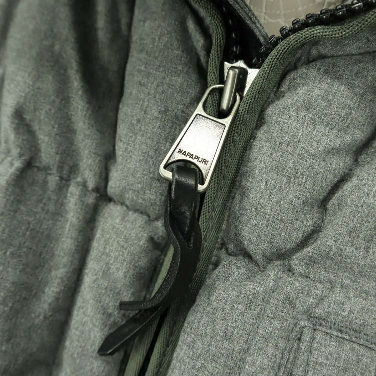 NAPAPIJRI ナパピリ 長袖 中綿ジャケット M グレー レディース