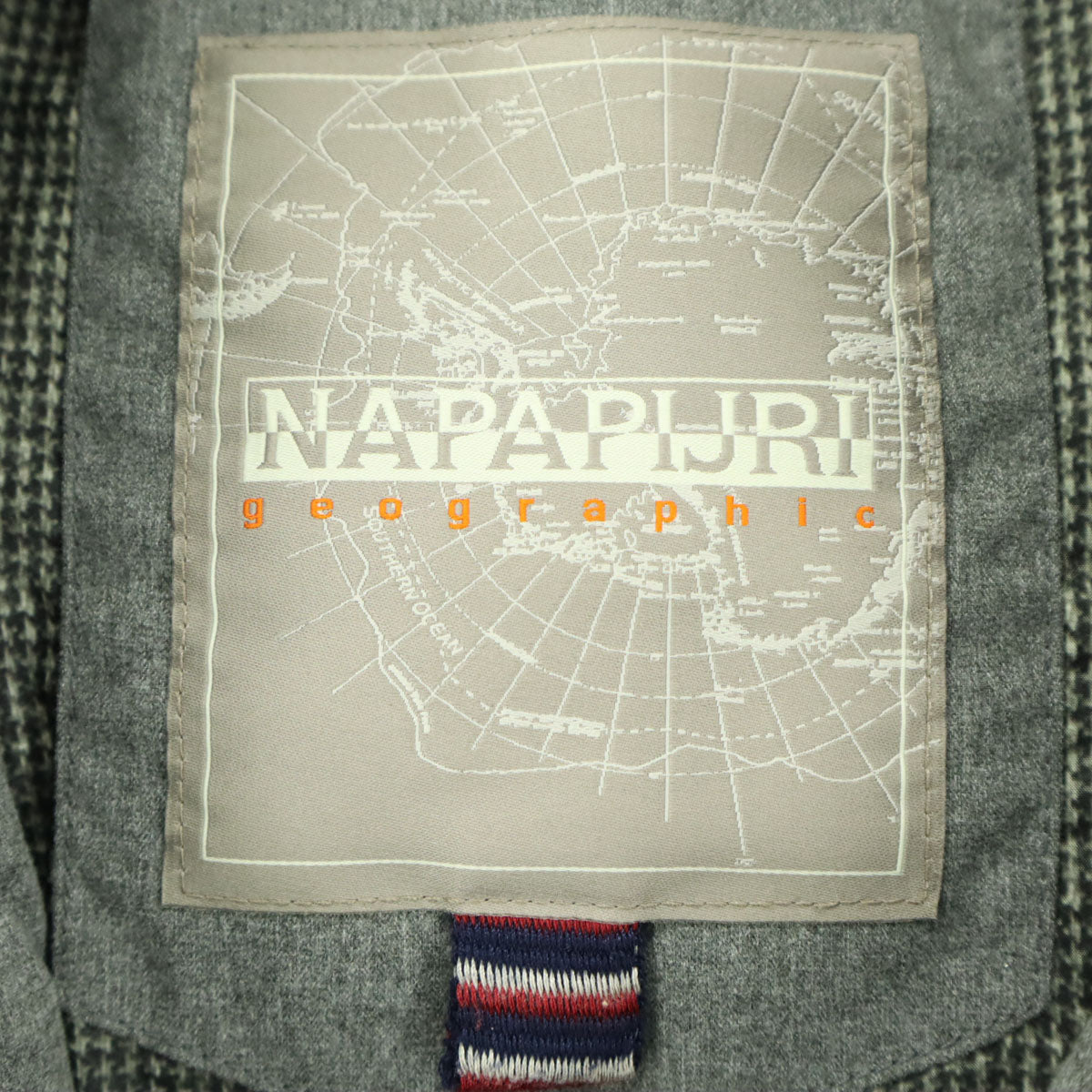 NAPAPIJRI ナパピリ 長袖 中綿ジャケット M グレー レディース