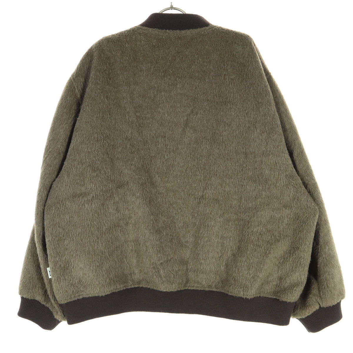 WETTEMPT ウィテンプト 長袖 フェイクファー ブルゾン L ブラウン メンズ