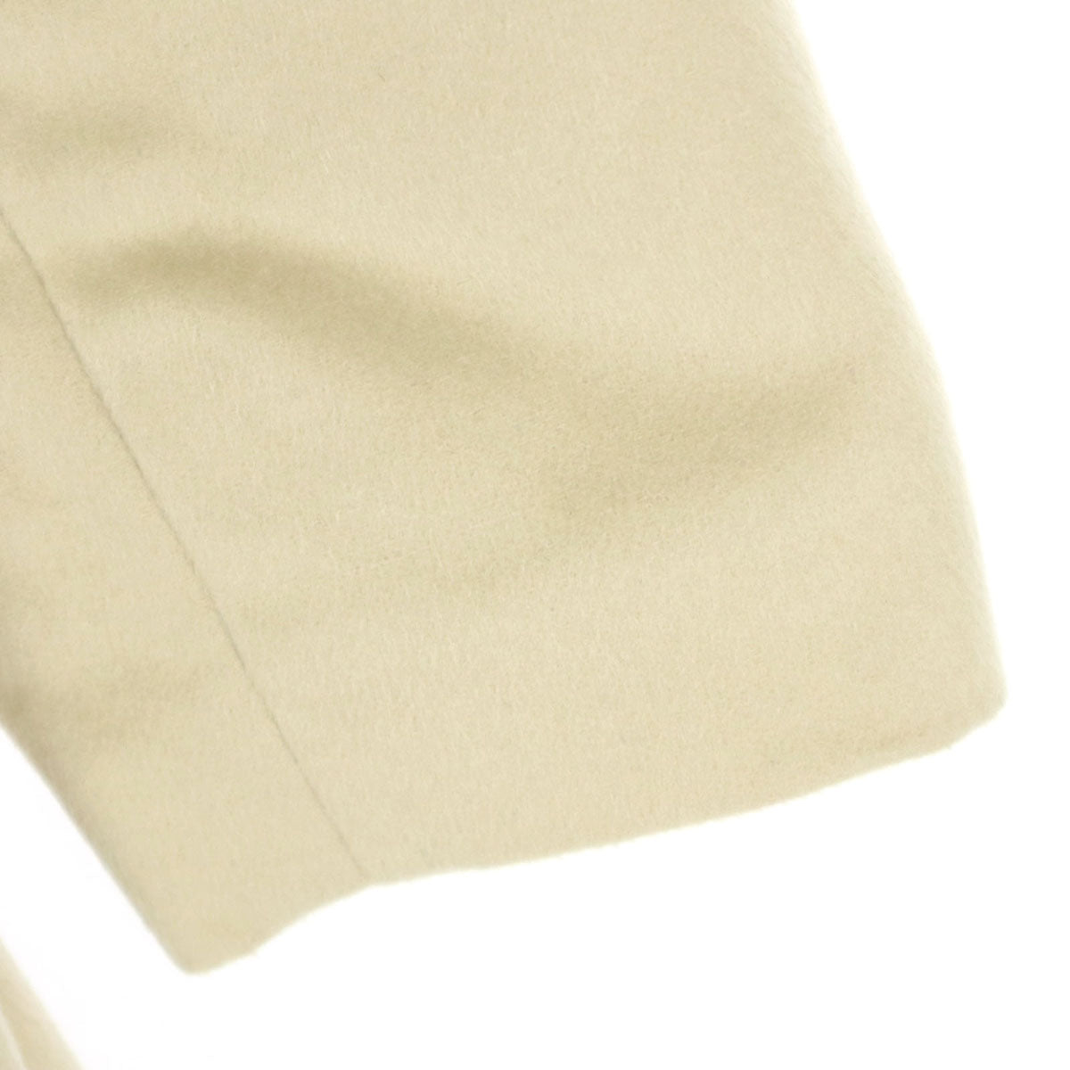 tesera テセラ カシミヤ 長袖 ベルト付き ロングコート 3L ベージュ系 レディース