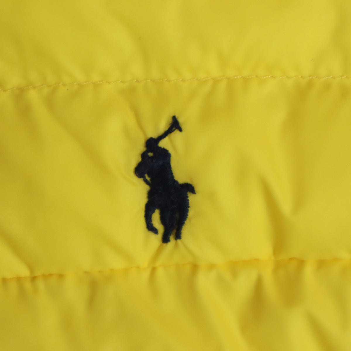 POLO ポロ リバーシブル 中綿ジャケット 110 イエロー RALPH LAUREN ネイビー キッズ