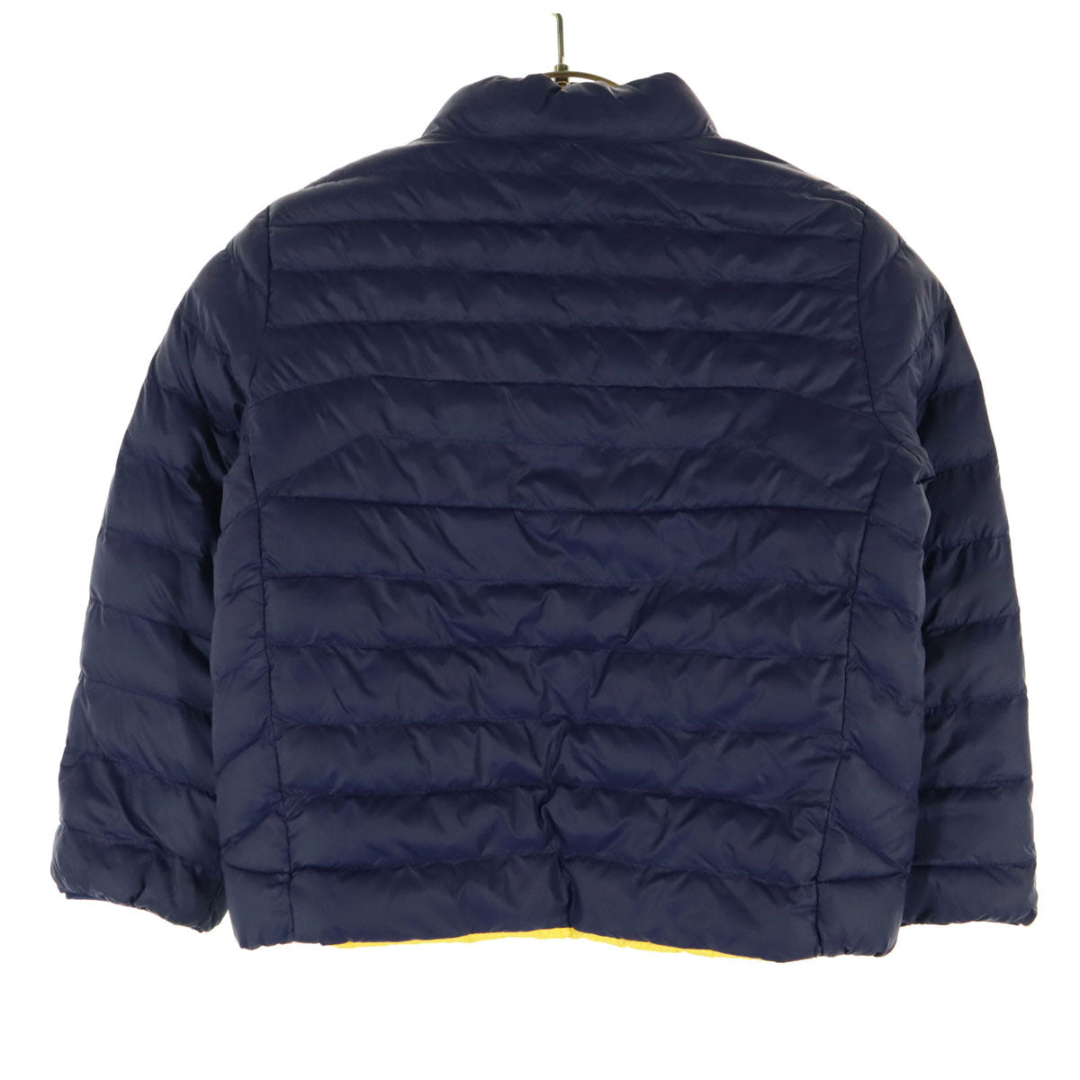 POLO ポロ リバーシブル 中綿ジャケット 110 イエロー RALPH LAUREN ネイビー キッズ