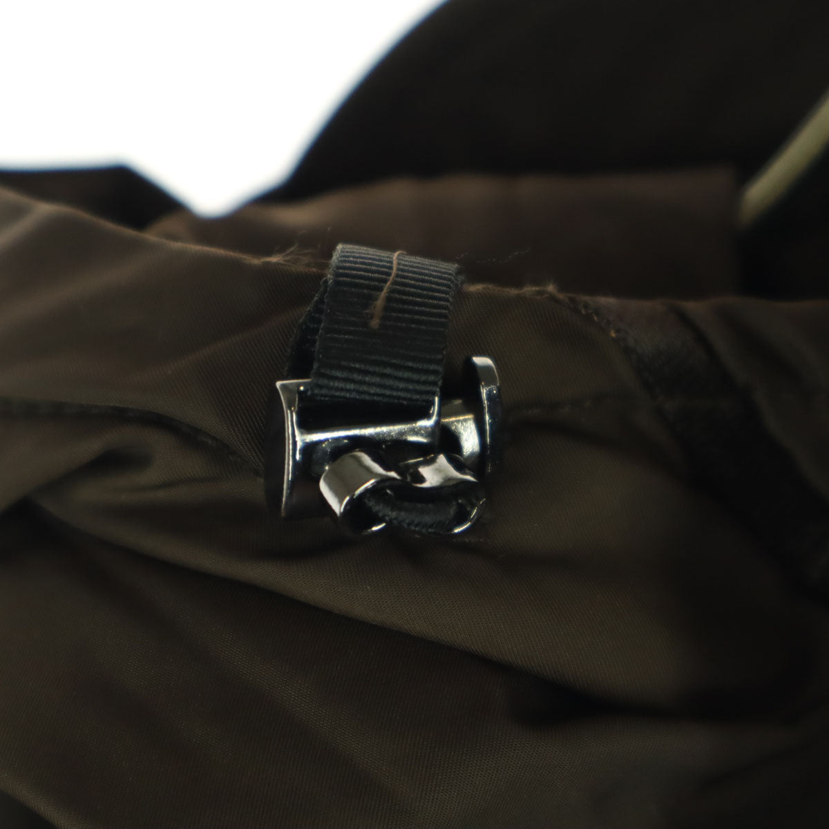 美品 PEUTEREY ピューテリー フード付 ダウンジャケット M ブラウン メンズ