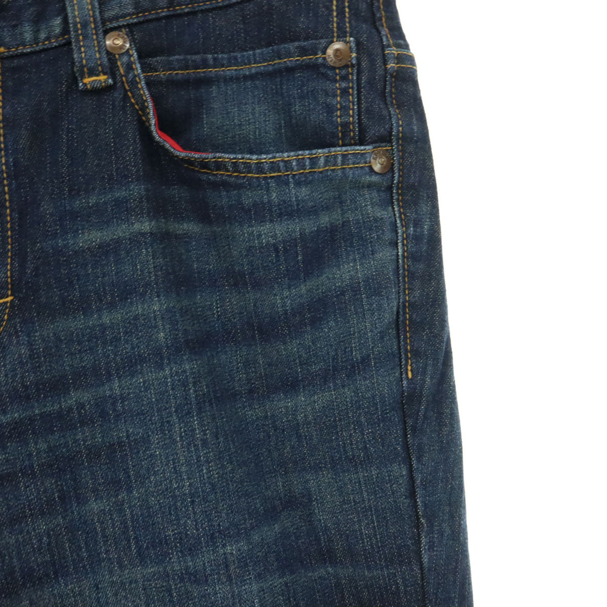 EDWIN エドウィン MOTORHEAD モータヘッド コラボ ライダース ワイルドファイア デニムパンツ L ブルー 膝 プロテクター付属 メンズ