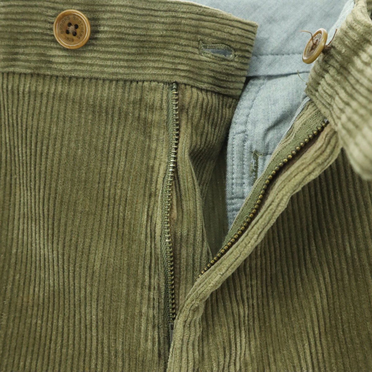 Brooks Brothers ブルックスブラザーズ 太畝 コーデュロイパンツ w32 ブラウン系 メンズ