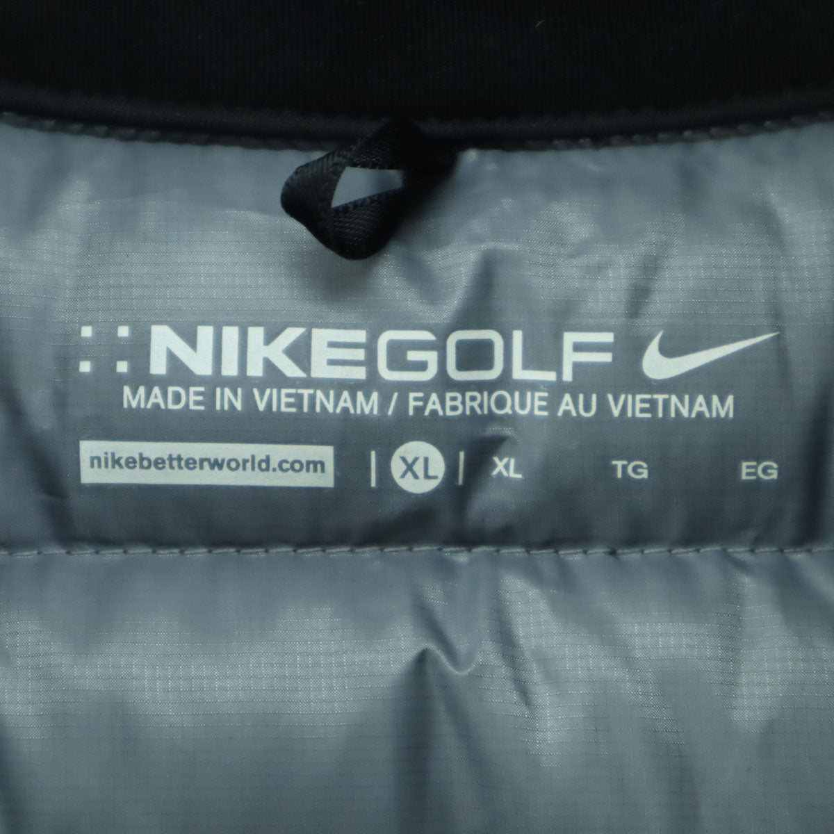 NIKE GOLF ナイキゴルフ ゴルフ ダウンジャケット XL ブラック メンズ