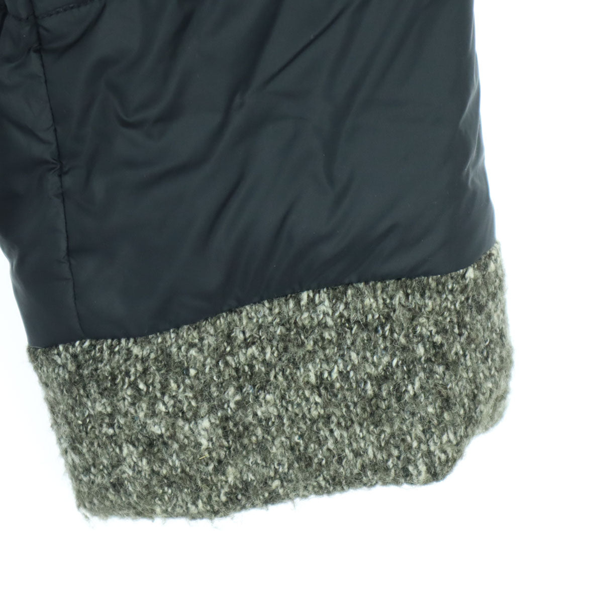 美品 ami アミ 長袖 ダウンジャケット L ブラック系 レディース