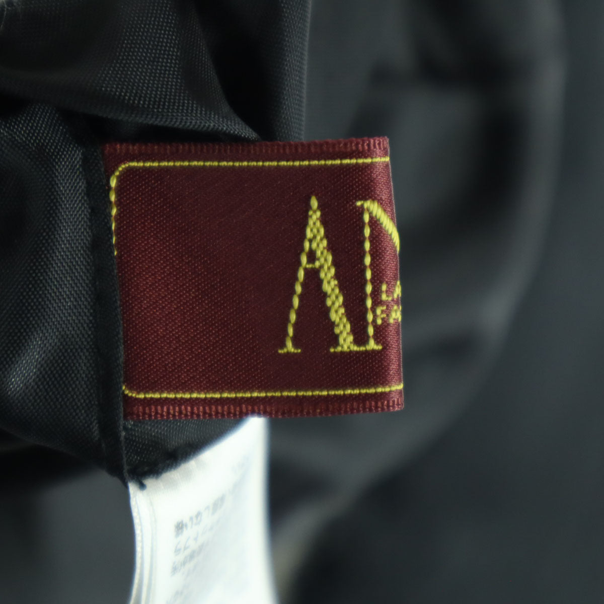 美品 ami アミ 長袖 ダウンジャケット L ブラック系 レディース