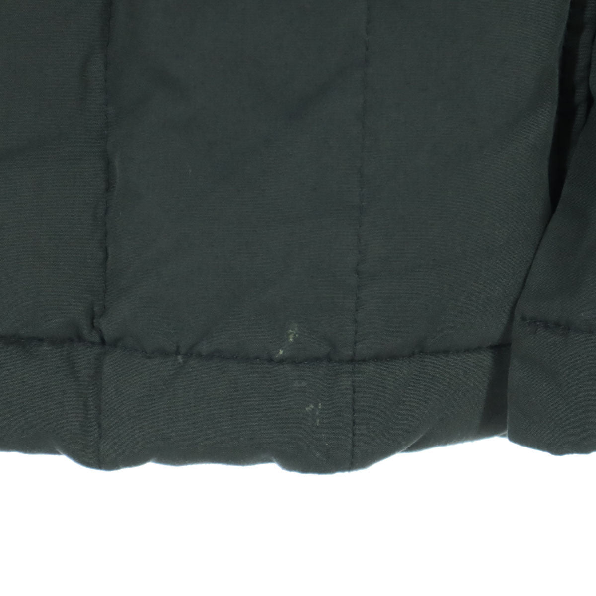 mila sch_n SPORTS ミラショーンスポーツ 日本製 ゴルフ 長袖 ダウンコート LL ブラック メンズ