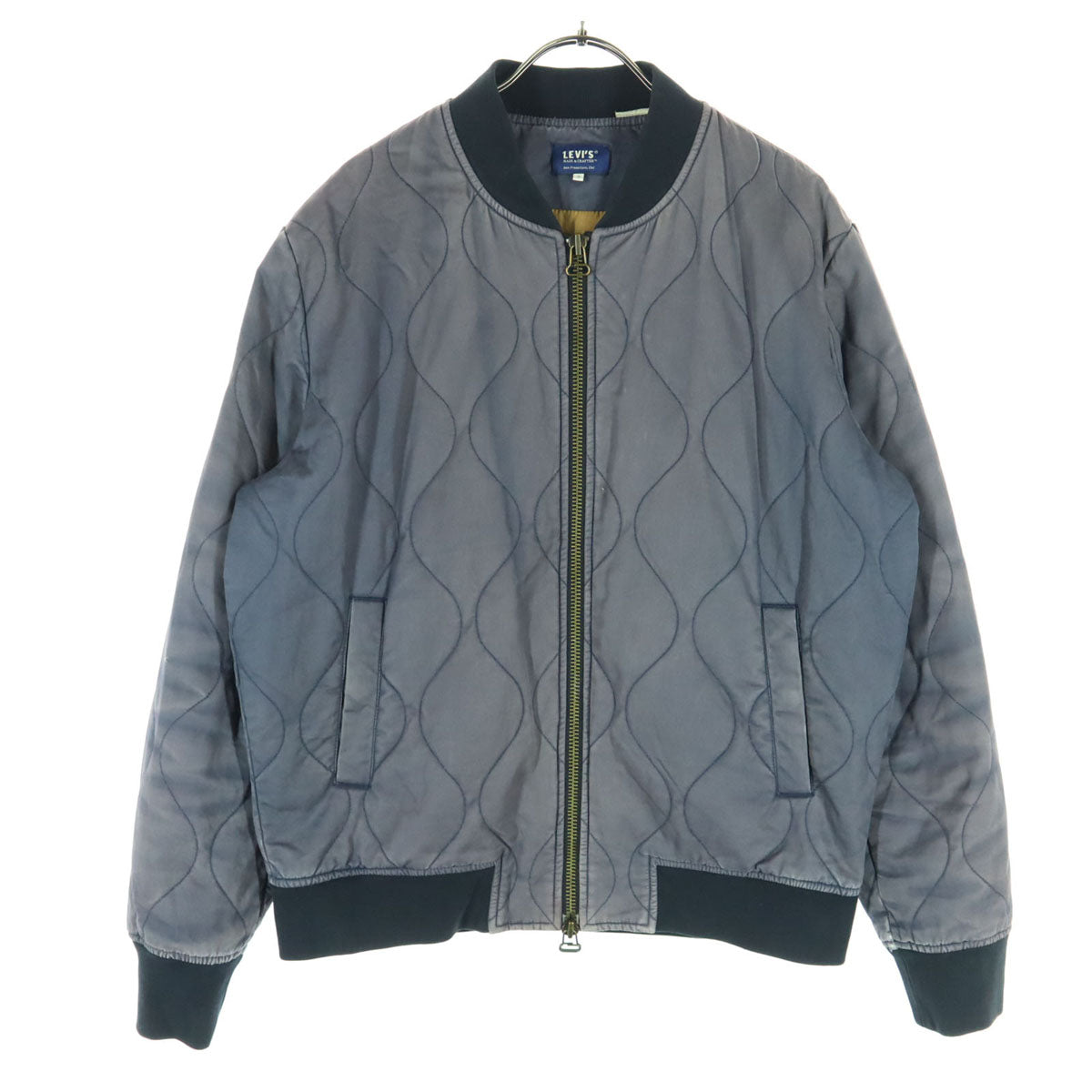 Levi's リーバイス MADE & CRAFTED 長袖 中綿 キルティングジャケット 2 グレー系 メンズ