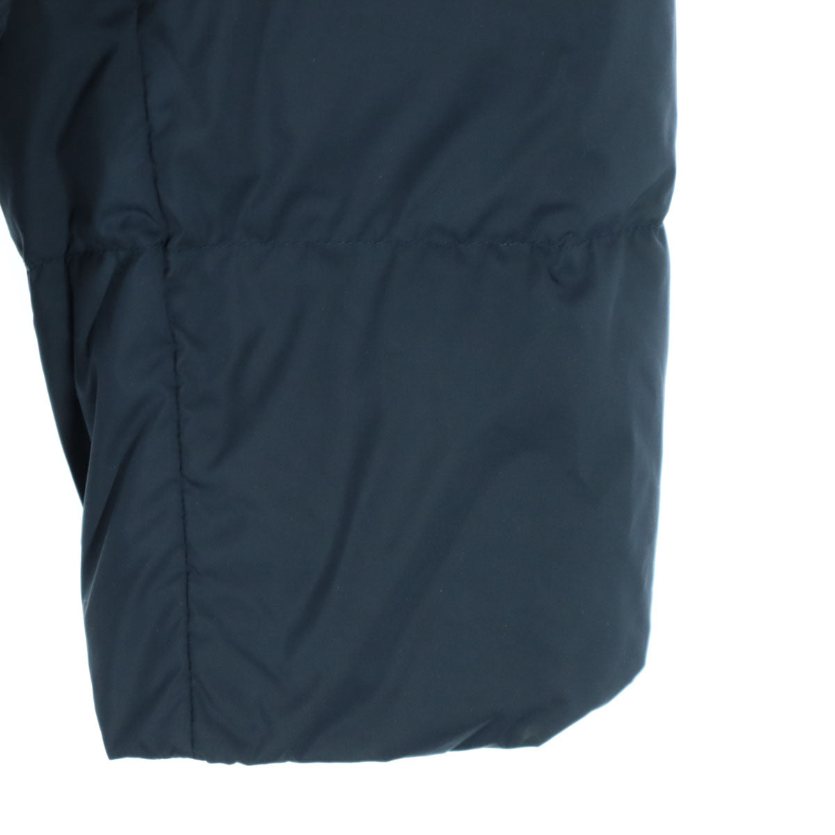 美品 CROCODILE クロコダイル 長袖 ダウンコート 3L ブラック フード付属 レディース