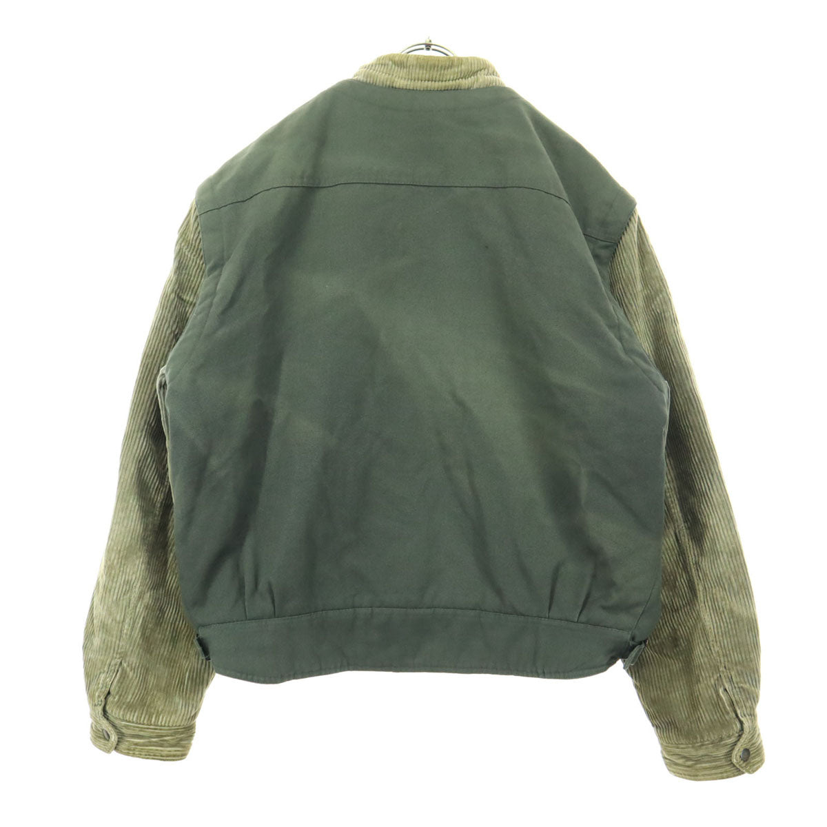 MEMBERS ONLY メンバーズオンリー 80s ヴィンテージ 重ね着風 コーデュロイジャケット 42 グレー メンズ