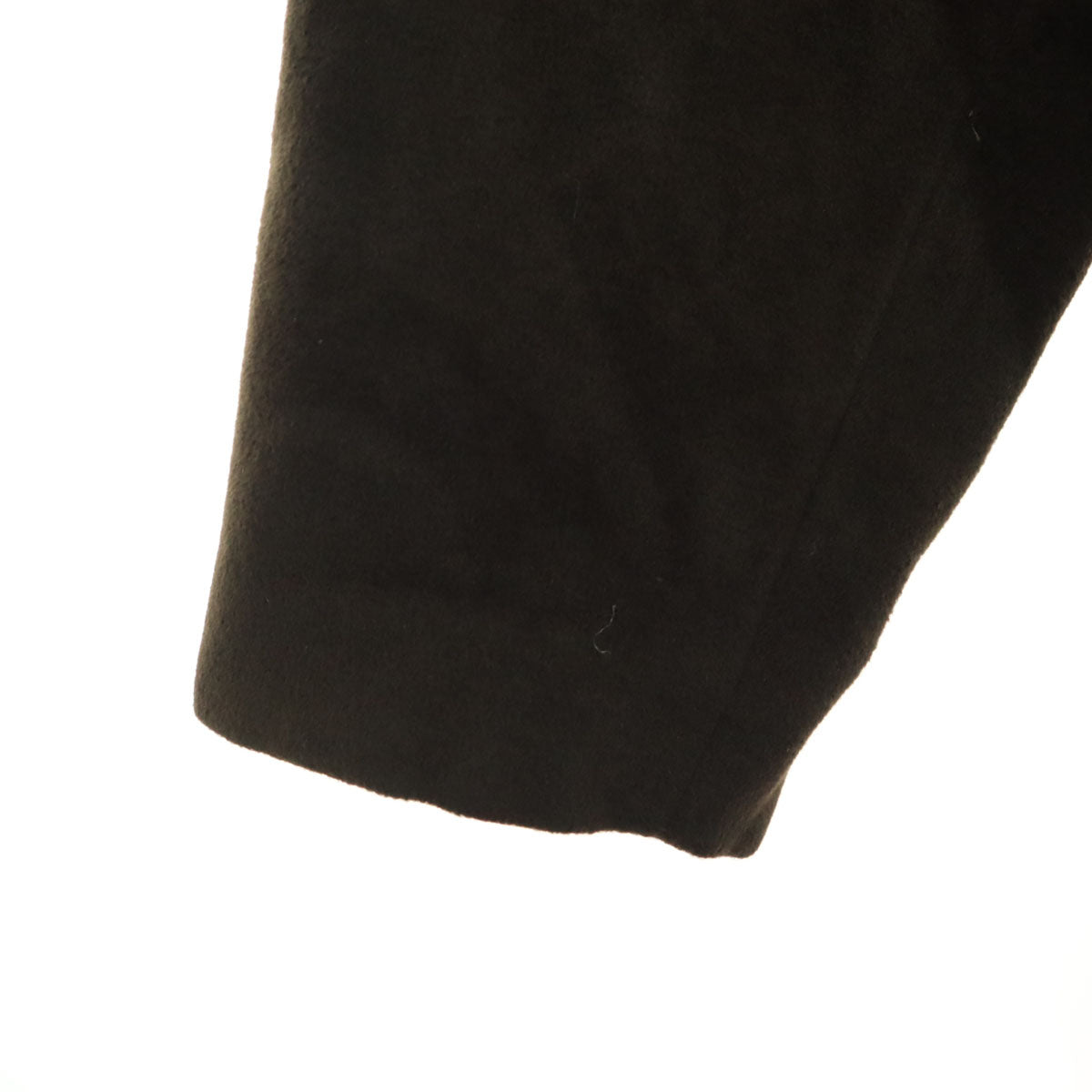 美品 Jolivielle ジョワリエ 長袖 ファーフード ウール ロングコート 11 ブラウン レディース