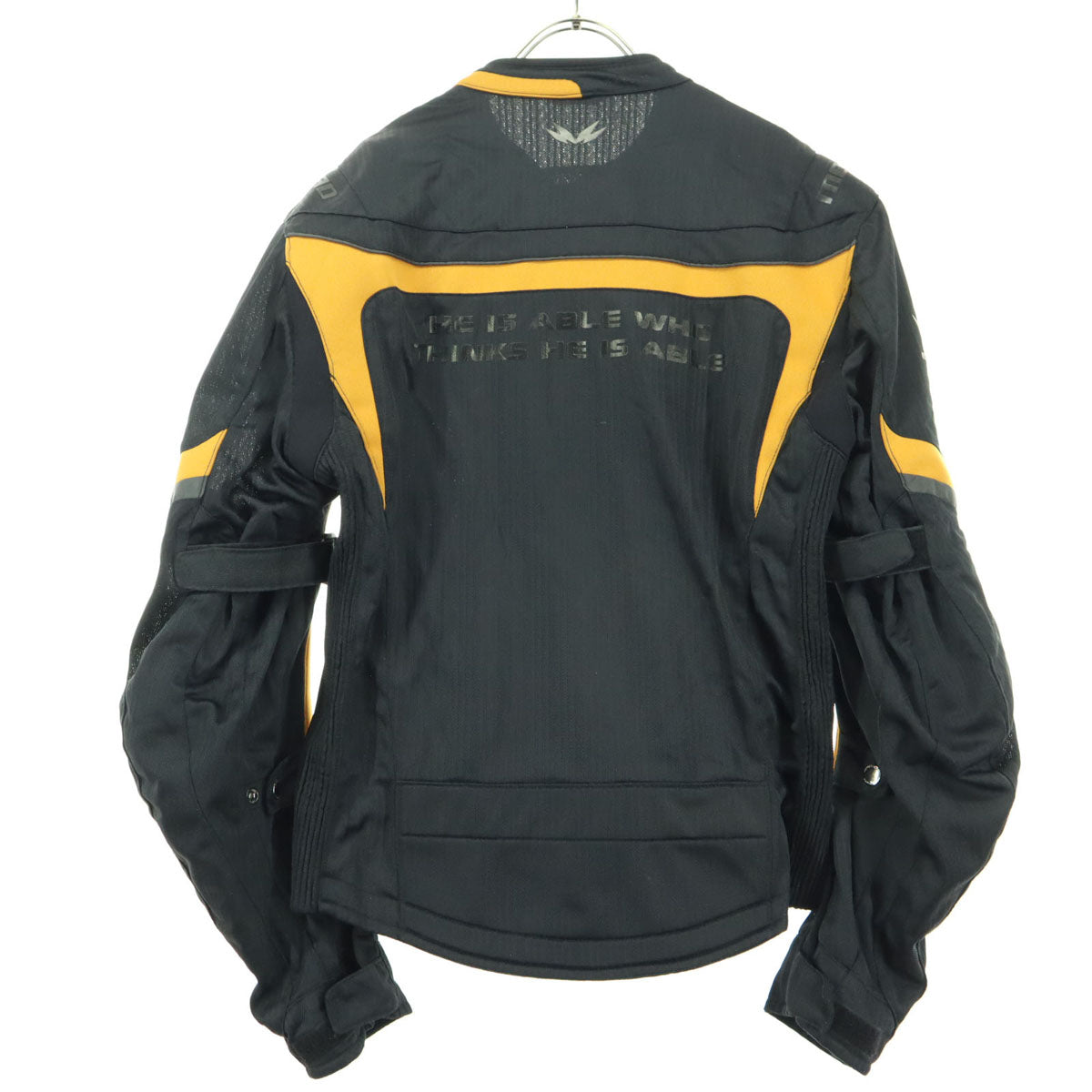 美品 MOTORHEAD RIDERS モーターヘッドライダース ワンポイントロゴ 長袖 バイク ツーリング ジャケット L ブラック メンズ