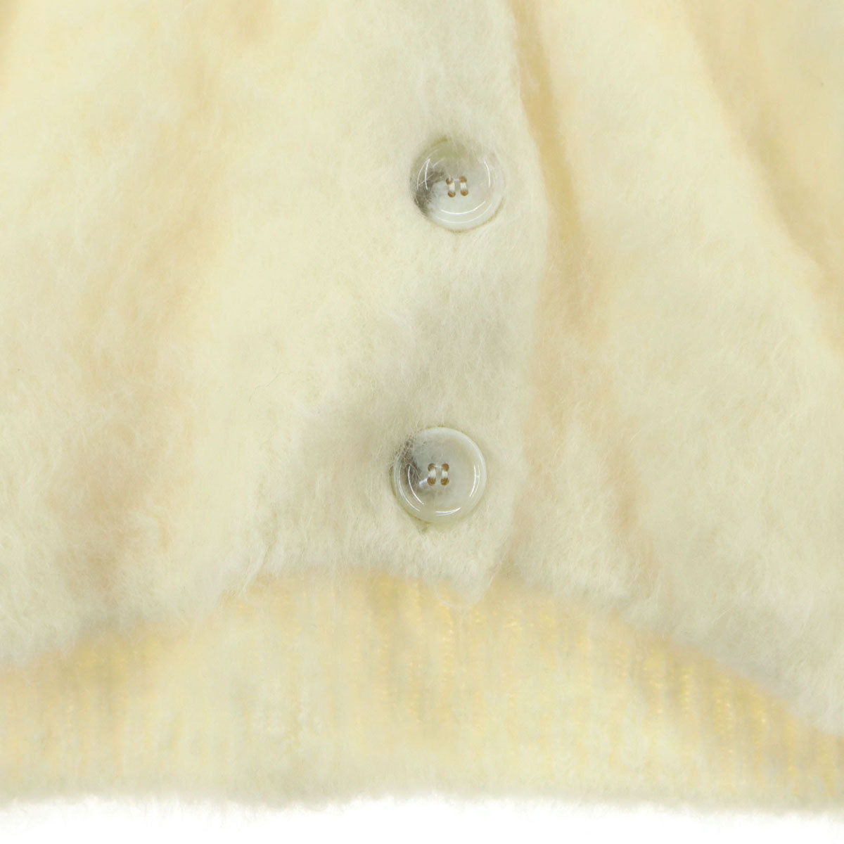 美品 SNIDEL スナイデル 長袖 アルパカ混 シャギー ニットカーディガン F アイボリー SWNT235124 レディース