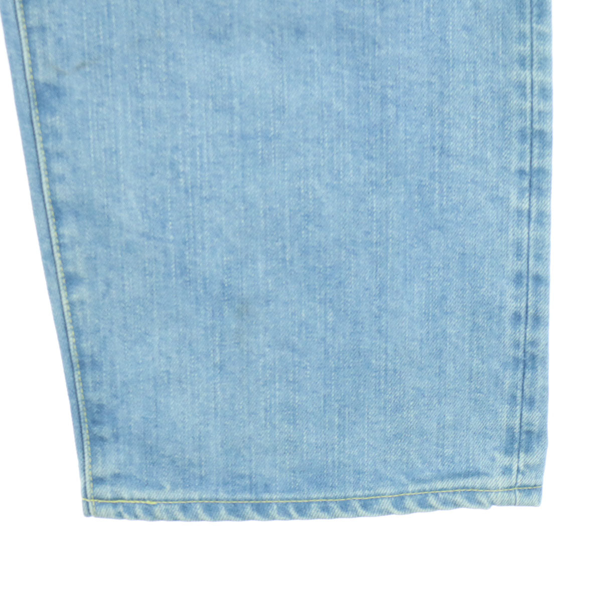 HATSKI ハツキ 日本製 ワイドデニムパンツ 3 ブルー メンズ