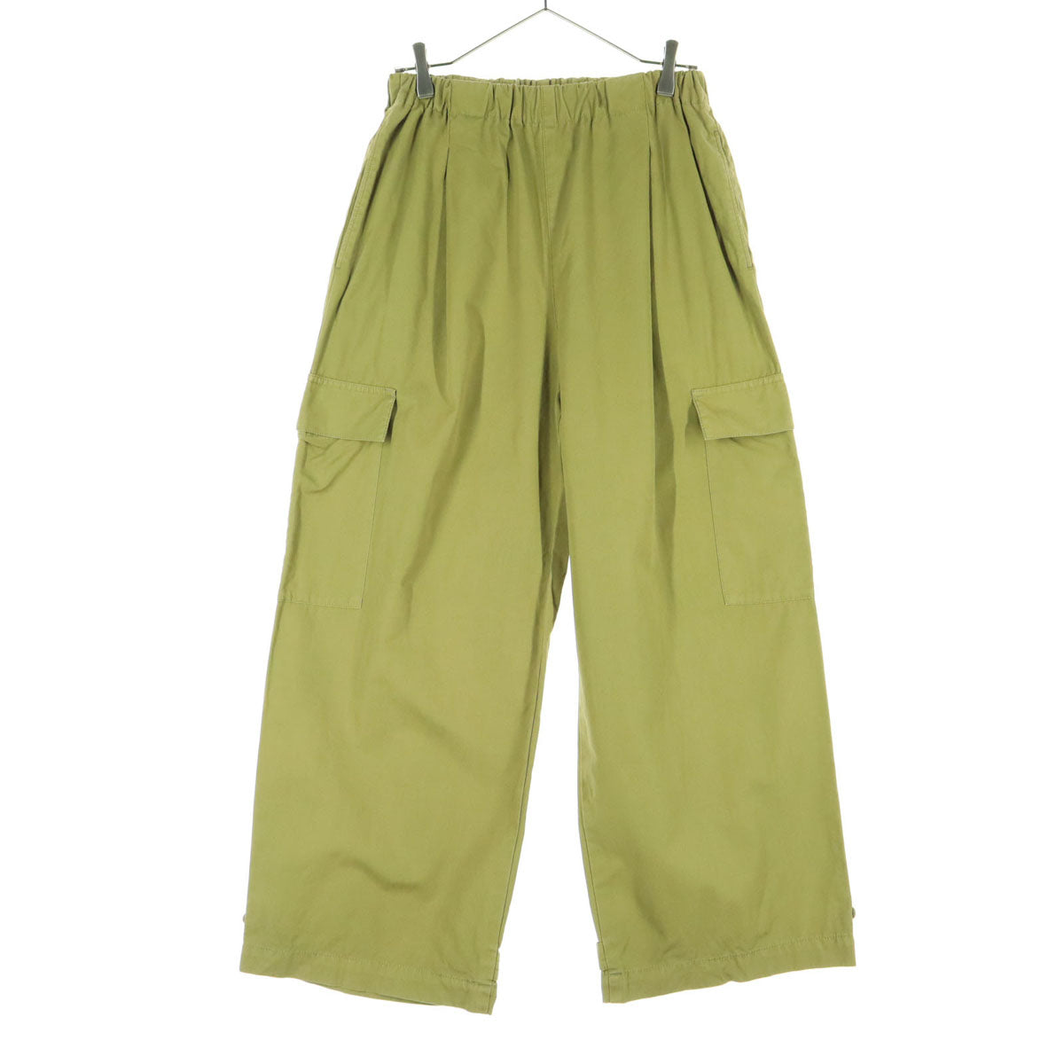 kagure かぐれ 日本製 ワイドパンツ Free グリーン レディース