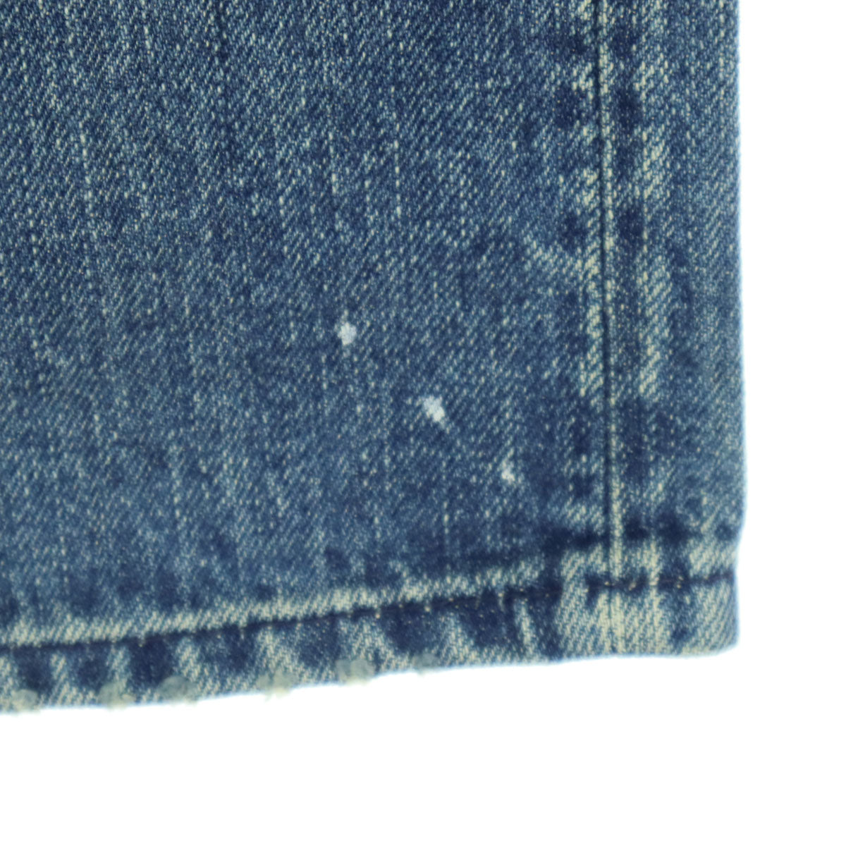 Levi's リーバイス 50-0217 LVC ダメージ加工 スリムデニムパンツ w26 ブルー ヴィンテージクロッシング レディース