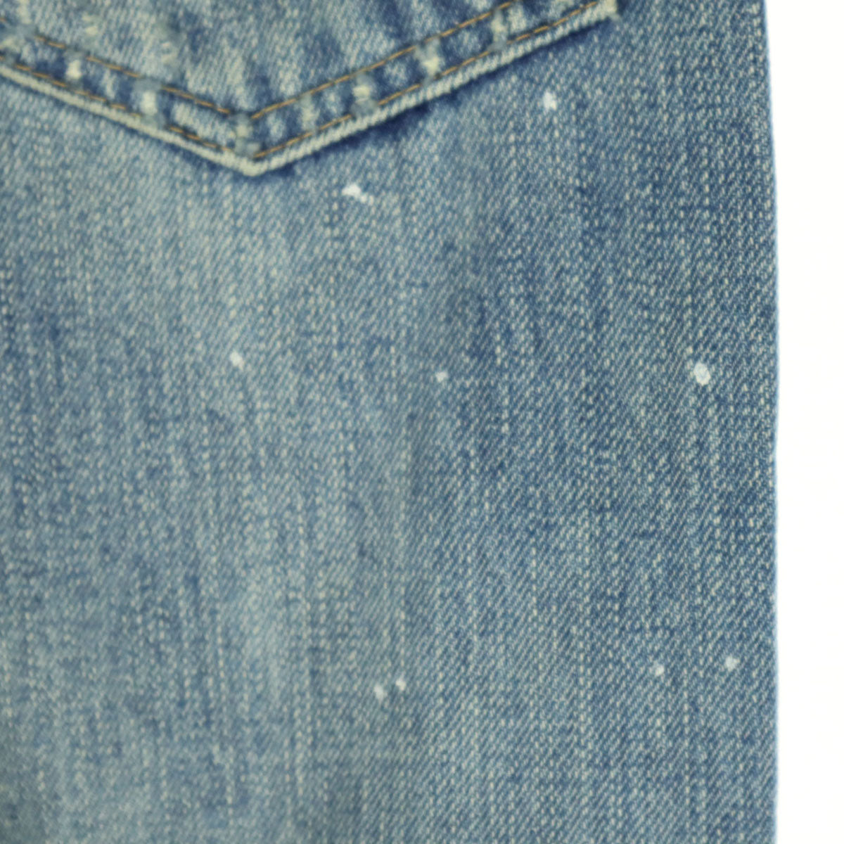 Levi's リーバイス 50-0217 LVC ダメージ加工 スリムデニムパンツ w26 ブルー ヴィンテージクロッシング レディース