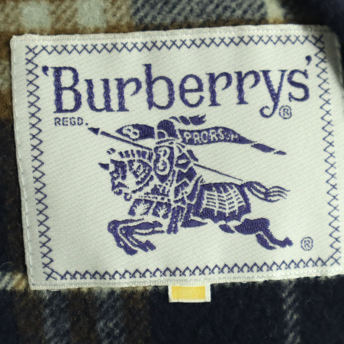 Burberrys バーバリーズ 長袖 ダブルボタン ウール ジャケット 7AP ネイビー C-TK83 レディース