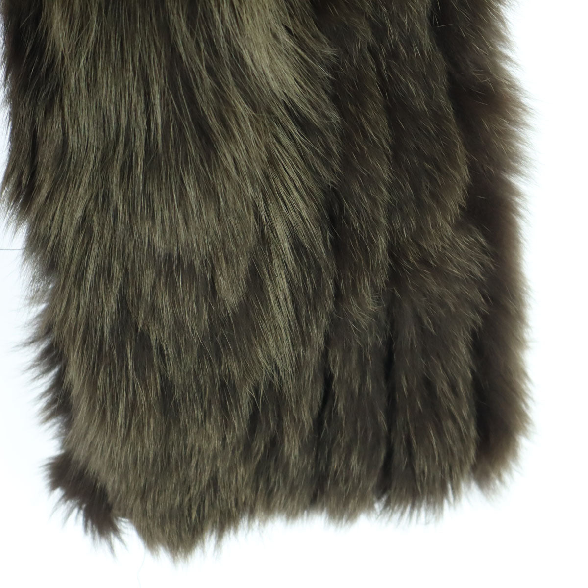 美品 SAGA FOX サガフォックス 長袖 フォックス ファーコート 11 ブラウン レディース