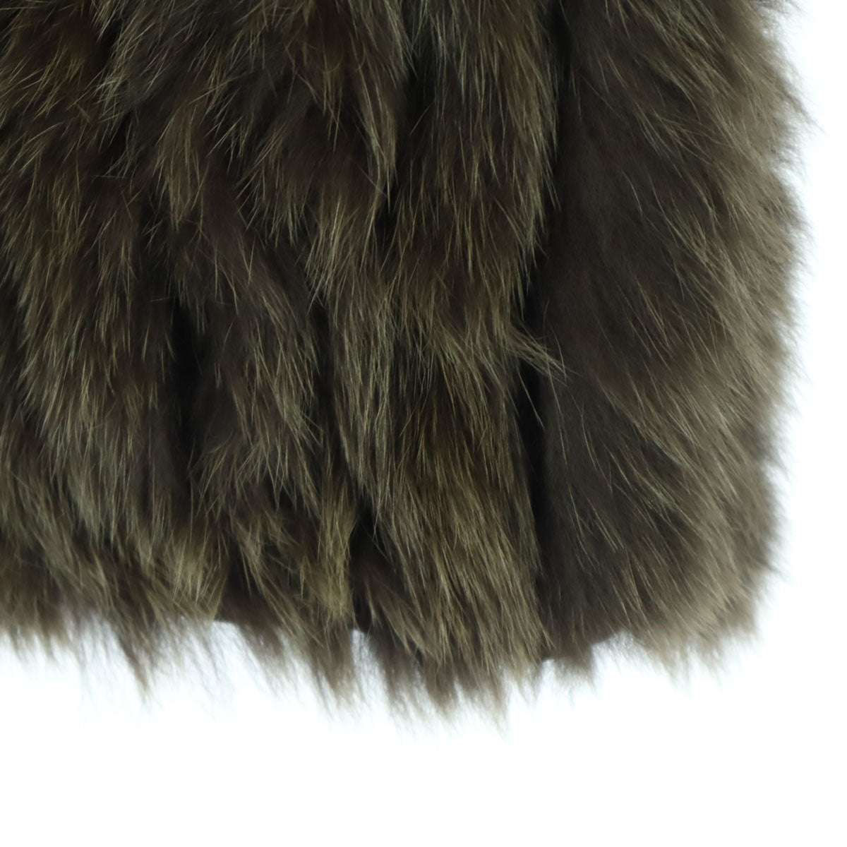 美品 SAGA FOX サガフォックス 長袖 フォックス ファーコート 11 ブラウン レディース