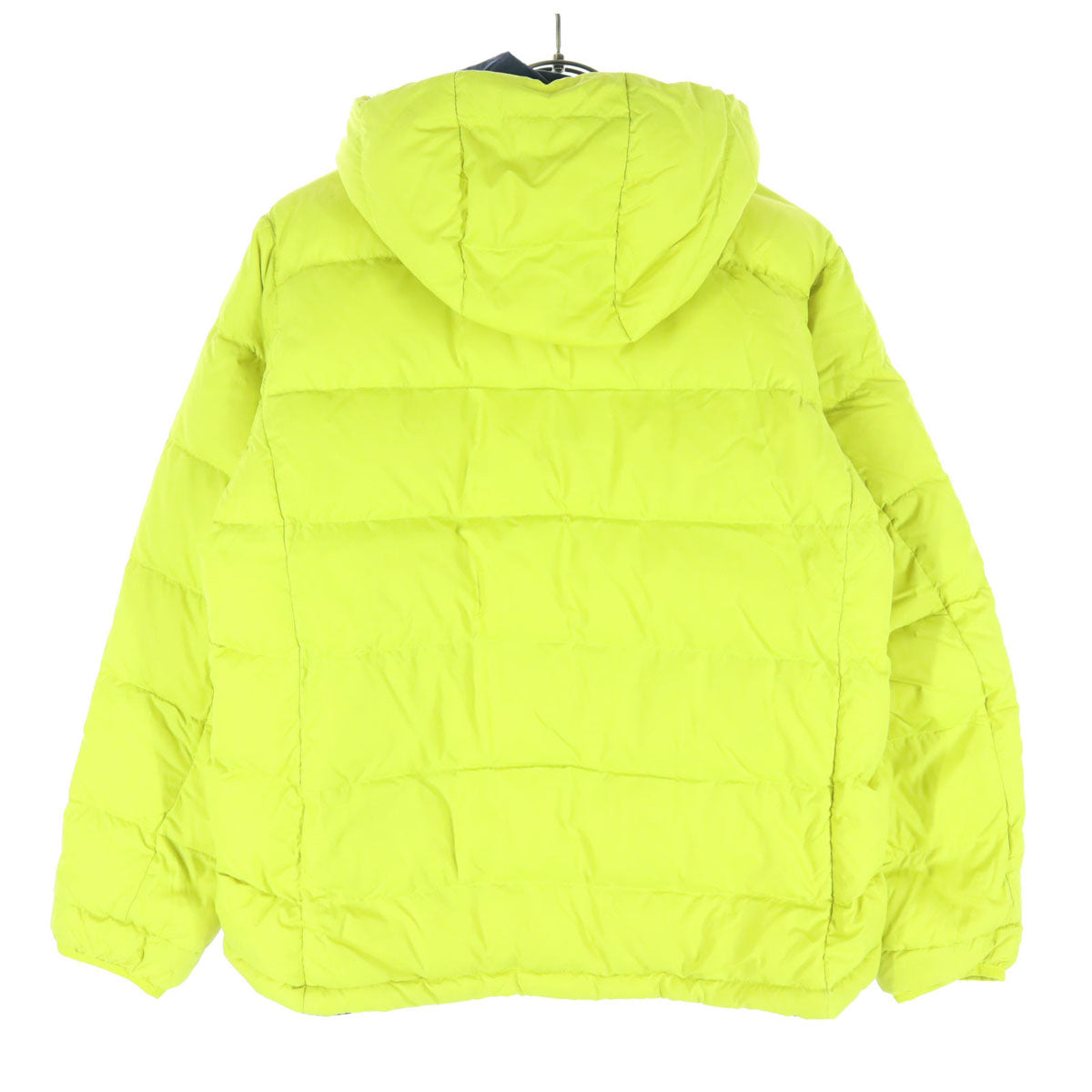 mont-bell モンベル リバーシブル ワンポイントロゴ ツートンカラー 長袖 ダウンジャケット 150 ネイビー キッズ