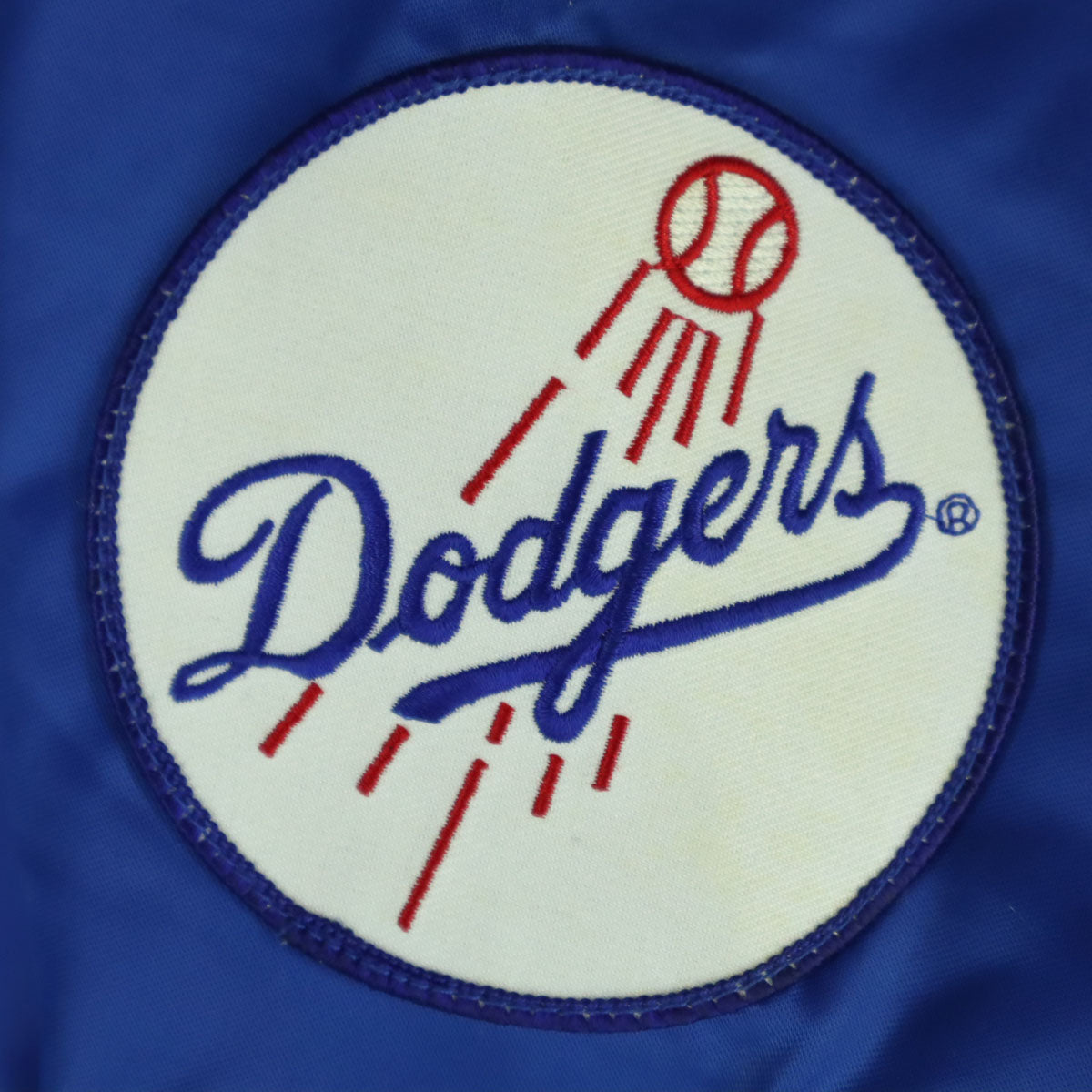 felco フェルコ ドジャース MLB 長袖 ナイロン スタジャン L ブルー メンズ