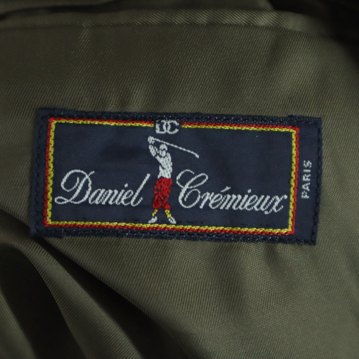 美品 DANIEL CREMIEUX ダニエルクレミュ 日本製 長袖 テーラード コーデュロイジャケット 4 ブラウン メンズ