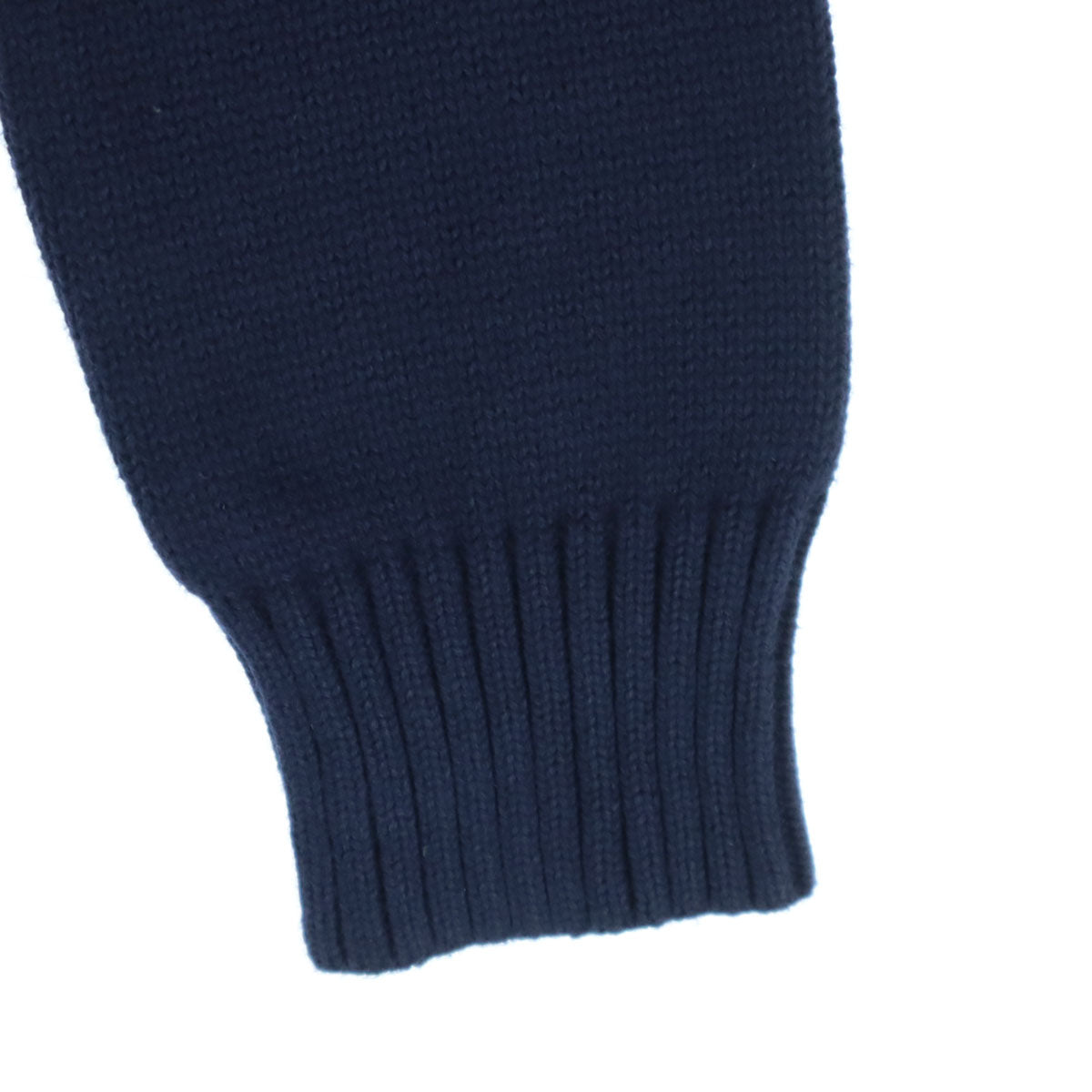 POLO RALPH LAUREN ポロラルフローレン 動物柄 長袖 コットン ニット 120 ネイビー キッズ