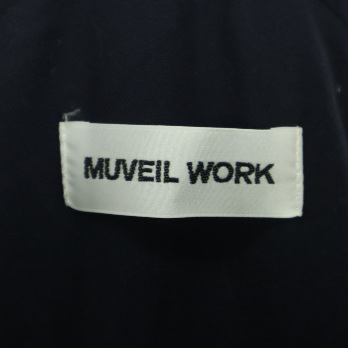 MUVEIL ミュベール 日本製 サロペット 36 ネイビー レディース